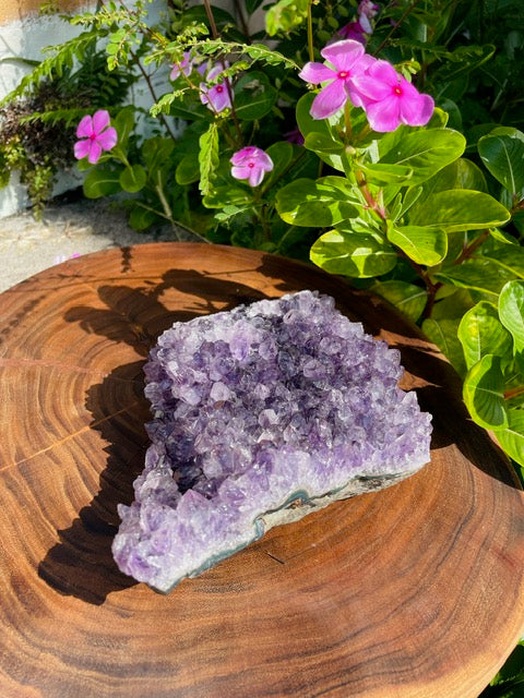 Amethyst Cluster Crystal