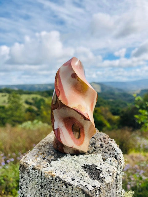 Polychrome Jasper Crystal Flame