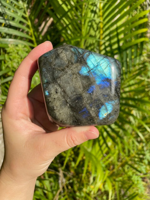 Labradorite Self-Standing Freeform Crystal