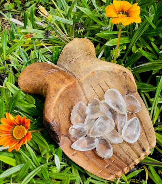 Tumbled Rutilated Quartz Crystal