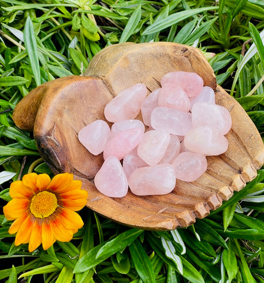 Tumbled Rose Quartz Crystal